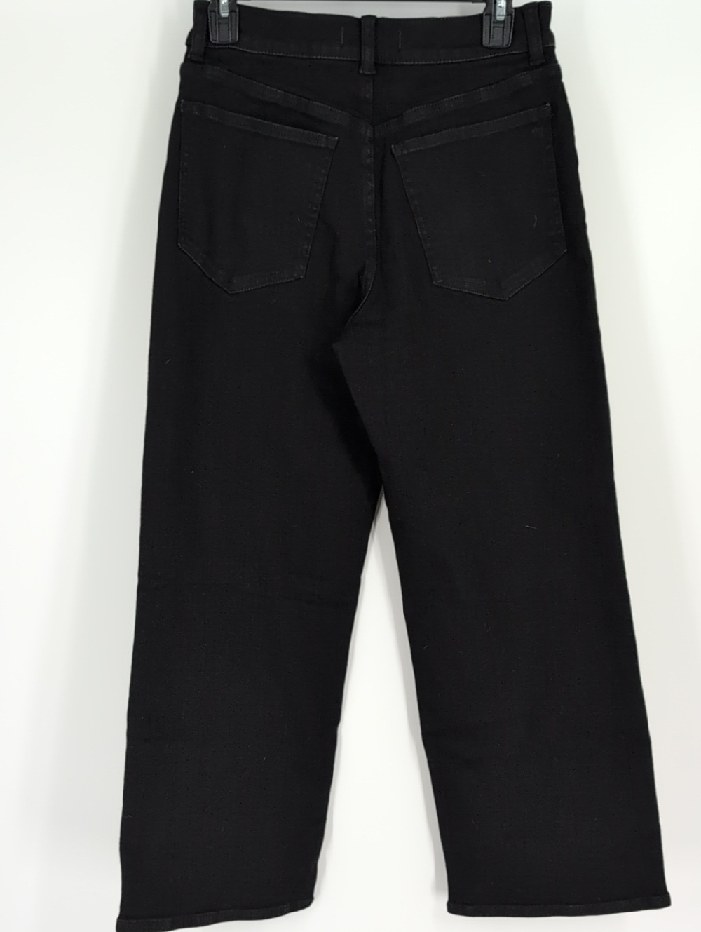 Madewell The Petite Perfect Vintage Wide-Leg Jean NM902 Size 28P NWT Black - Picture 6 of 9